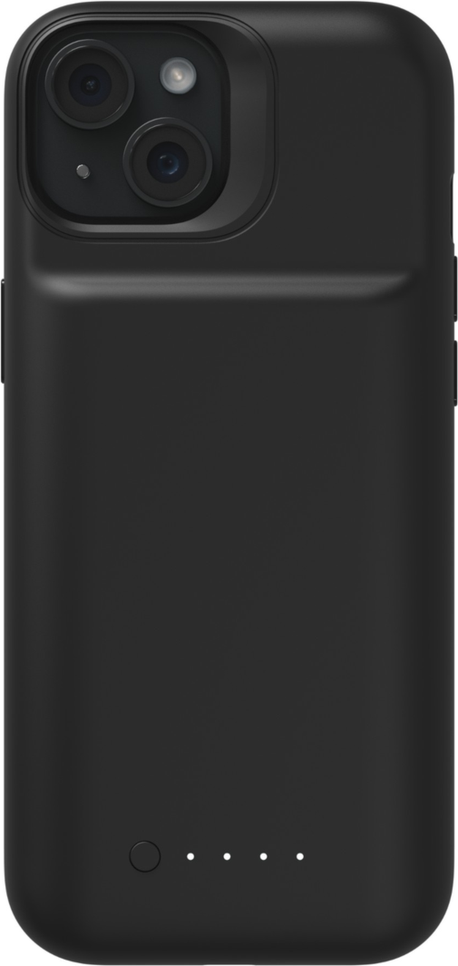 mophie - Juice Pack Battery Case for Apple iPhone 15 - Black