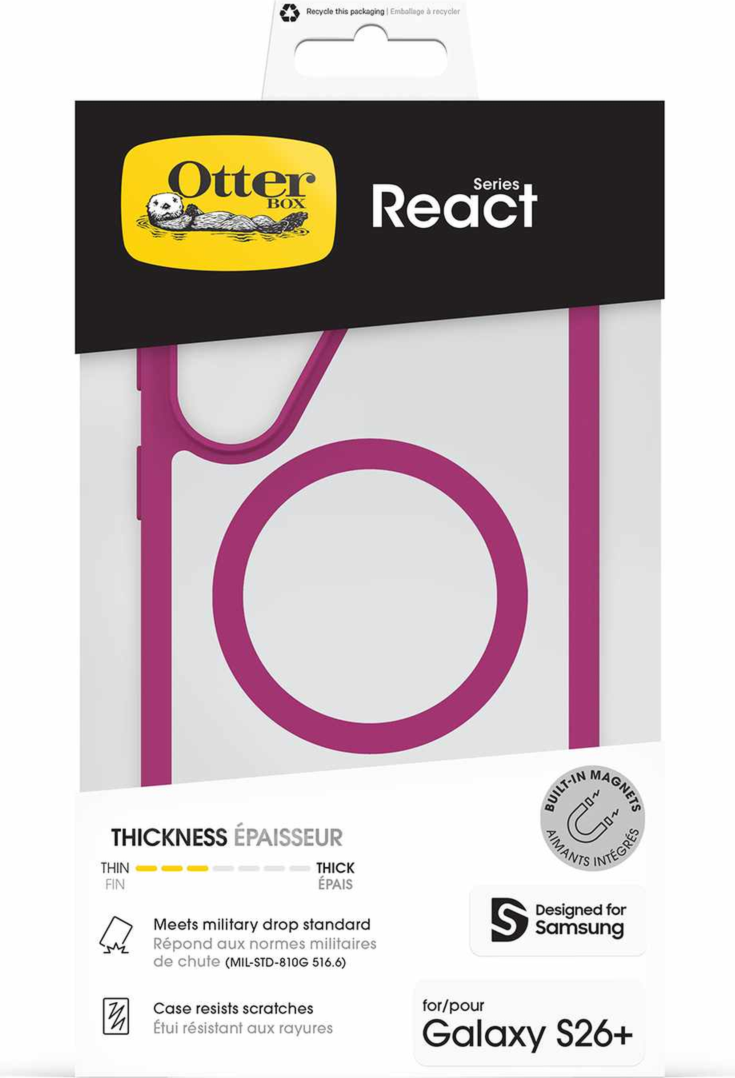 OtterBox - Profile Case w/Magnets Pink Awakening for Samsung Galaxy S26+