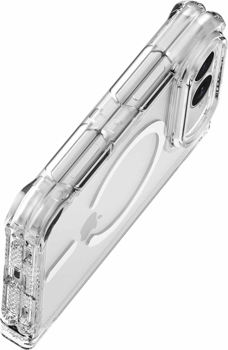 ITSKINS - Hybrid_R Hinge MagSafe Clear Case for iPhone Duo