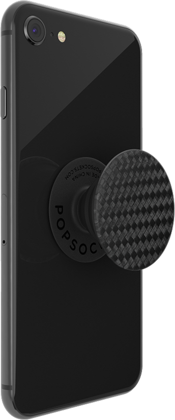 PopSockets 800549 PopGrip Carbonite Weave Black