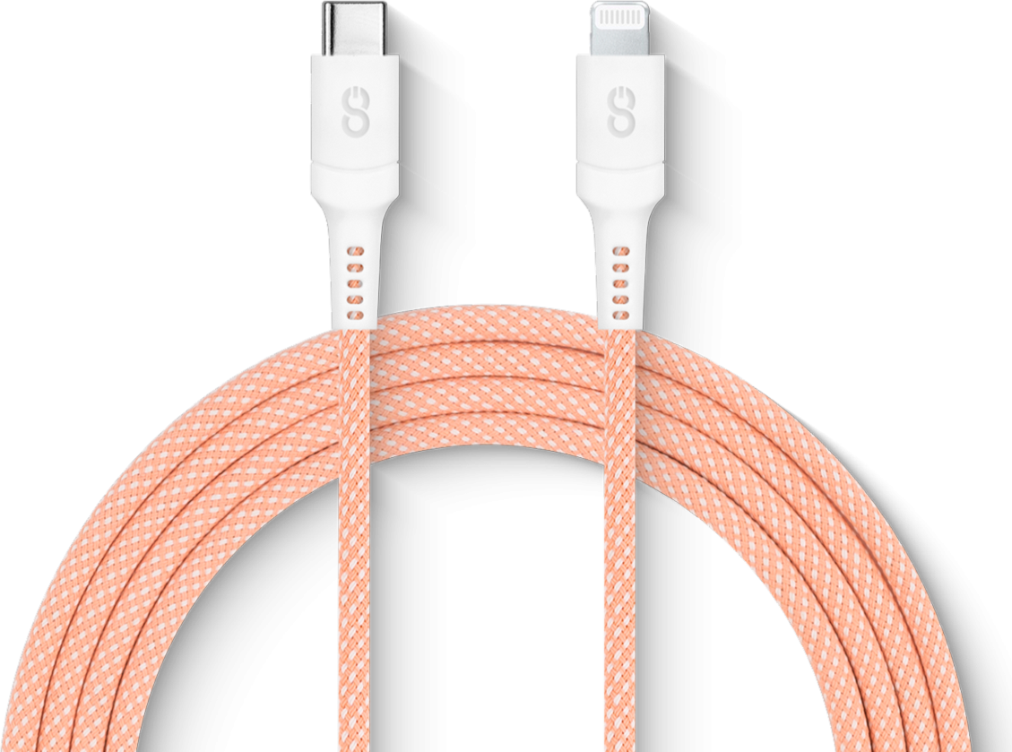 LOGiiX Vibrance Connect USB-C to Lightning - Pink