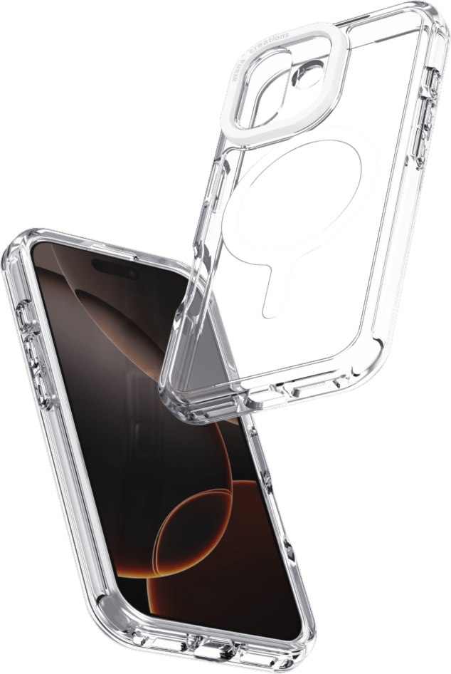 Avana AP7NAVRCLTRSP Étui Ice MagSafe Clear pouriPhone 17
