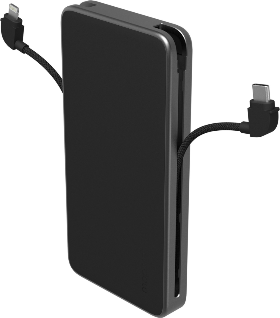 Mophie - Powerstation Plus 2024 Power Bank 10000 Mah - Black