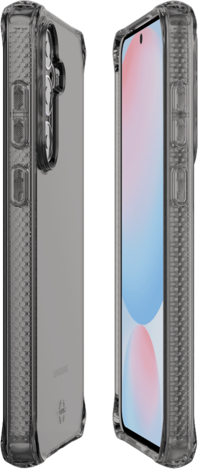 ITSKINS - Spectrum_R Clear Case for Samsung Galaxy S25 FE - Smoke