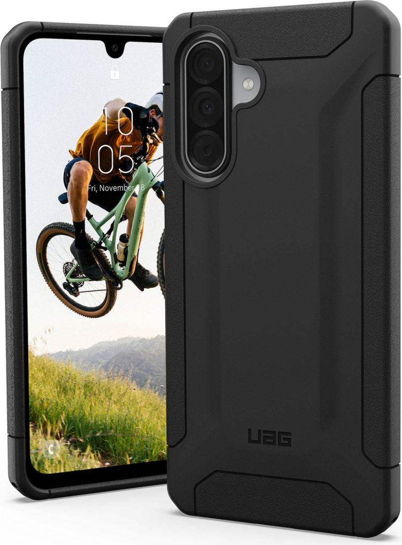 Inspired by modern wanderers, the UAG Scout Series case features a featherlight composite construction of strong and durable TPU.