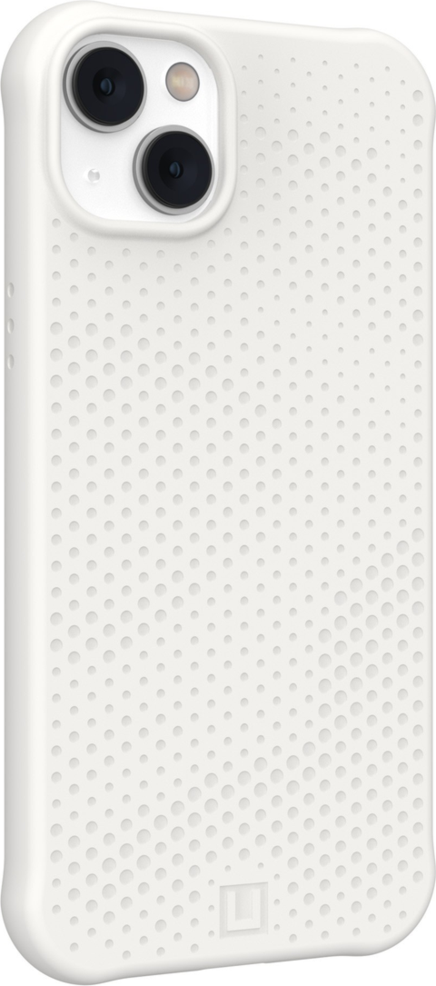 Keep your device protected without sacrificing style with the UAG Dot case featuring soft-touch silicone, a micro perforated textured design and a built-in magnet for fast MagSafe charging.