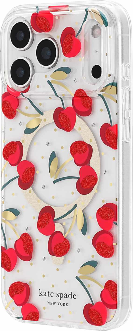 Kate Spade - Protective MagSafe Case Cherry Dot for iPhone 18 Pro Max/17 Pro Max