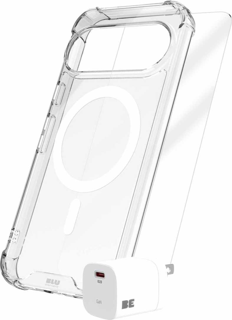 Blu Element - Total Protection Bundle Pack Clear for Google Pixel 11 Pro