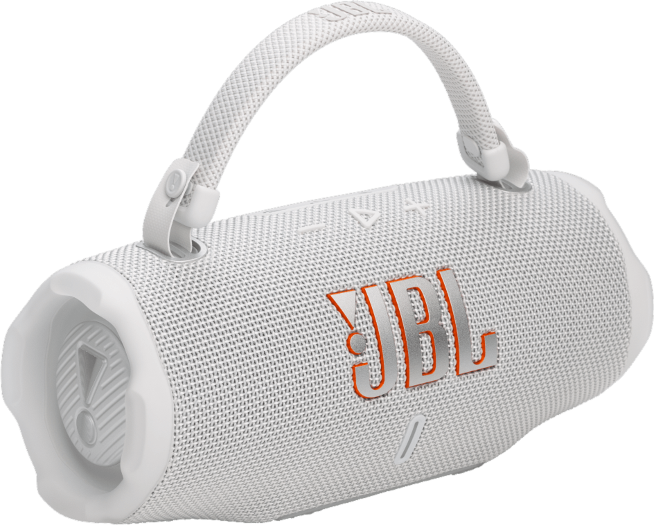 JBL - Charge 6 Waterproof Bluetooth Speaker - White
