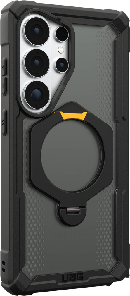 Featuring the integrated kickstand, UAG’s Plasma XTE magnetic case offers unwavering protection in dynamic translucent design with a built-in magnet module.