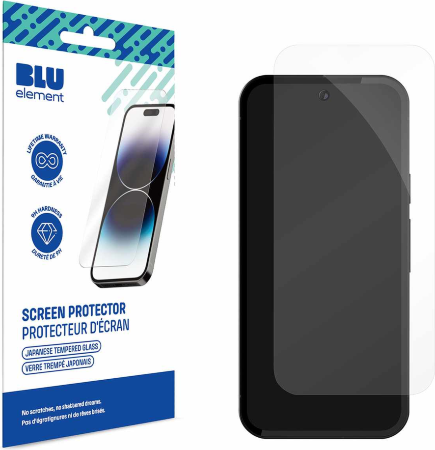 Blu Element - Tempered Glass Screen Protector for Google Pixel 10a Clear