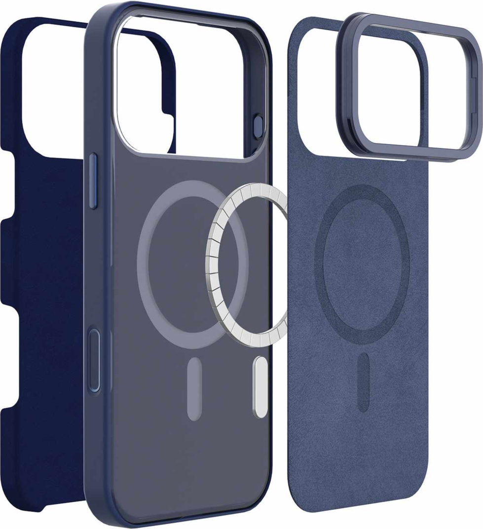 Blu Element - Urban Edge Kick MagSafe Case Navy for iPhone 18 Pro/17 Pro