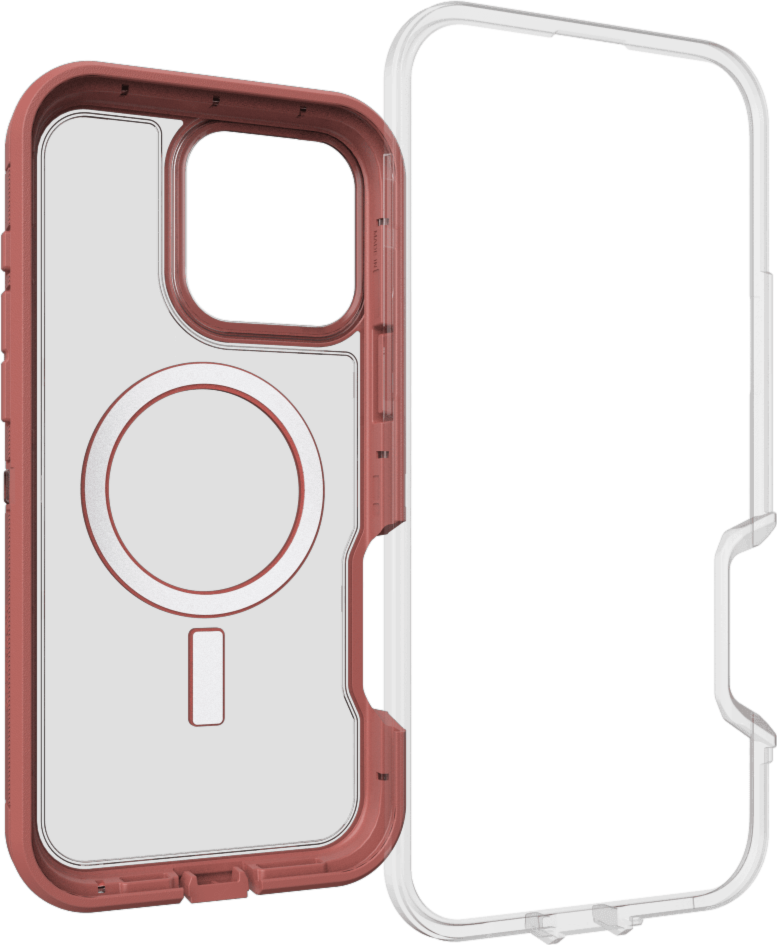 Get sleek, legendary phone protection with the OtterBox Defender Series Pro XT with MagSafe, a rugged dual-layer design that guards devices against drops, dirt, scrapes, and bumps.