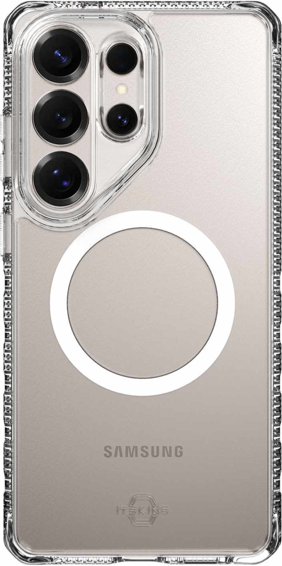 ITSKINS SGYUHMACRTRSP Étui Hybrid_R Clear avec Magnets pour Samsung Galaxy 6.9