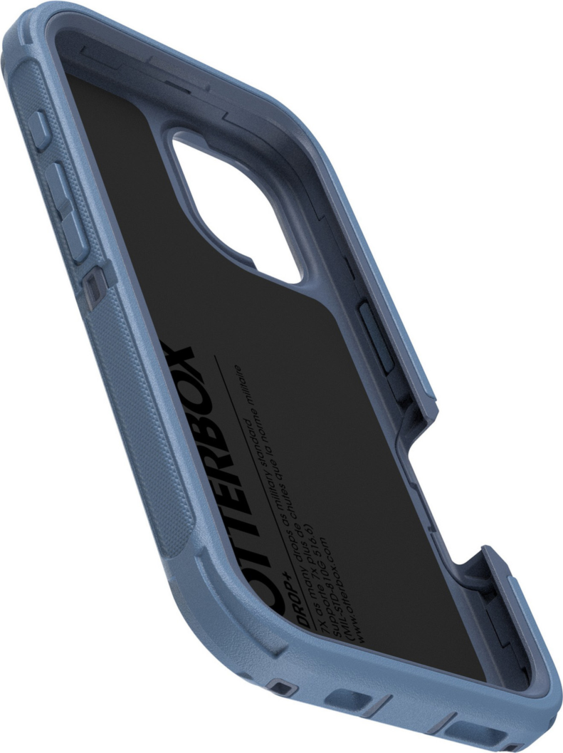 Étui de la série Defender Pro d'OtterBox avec MagSafe Baby Blue Jeans pour iPhone 16