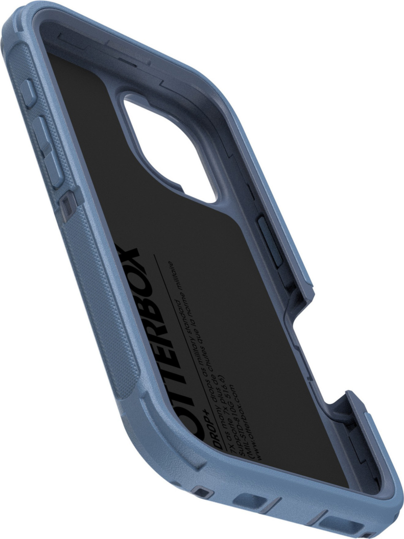 The OtterBox Defender Series Pro with MagSafe is the toughest case providing rugged protection against harsh drops. Equipped with MagSafe magnets and non-slip texturing.