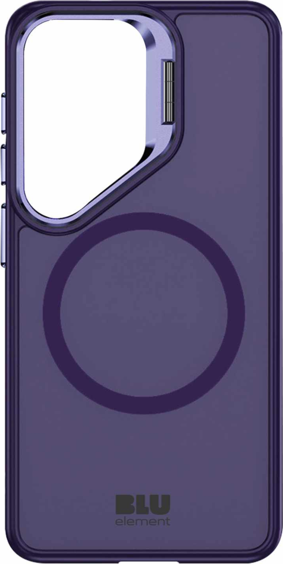 Blu Element BECKS263 Étui Chromatic Kick avec Magnets Violet Foncé pour Samsung Galaxy S26