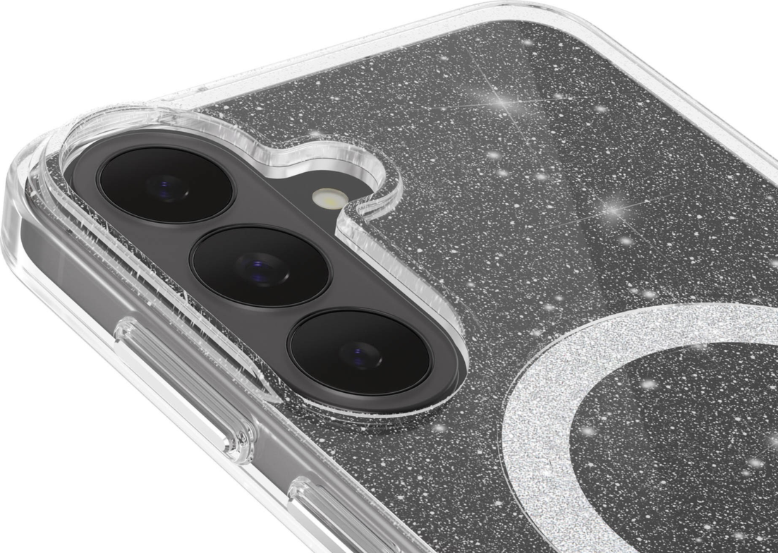 Add a little more glam with the Case-Mate Twinkle Silver MagSafe case, featuring shimmering silver sparkles, 12 foot drop protection, and magnetic compatibility.