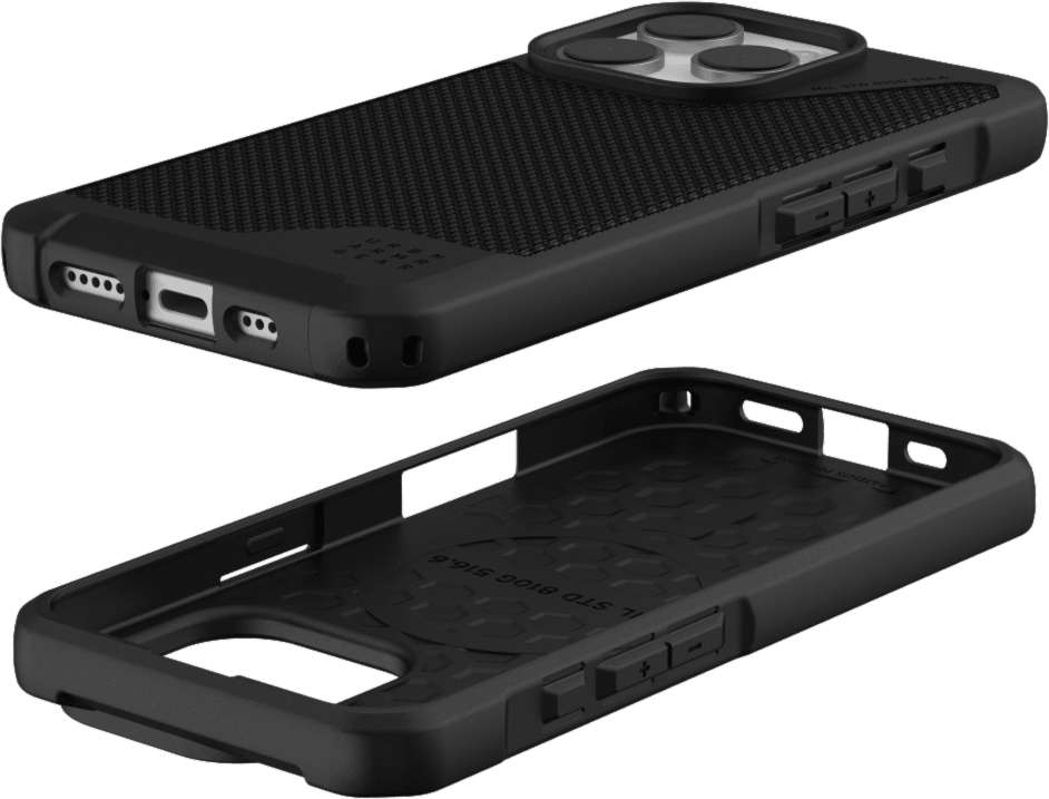 The UAG Metropolis LT case offers elevated real-world device protection and is compatible with MagSafe charging.