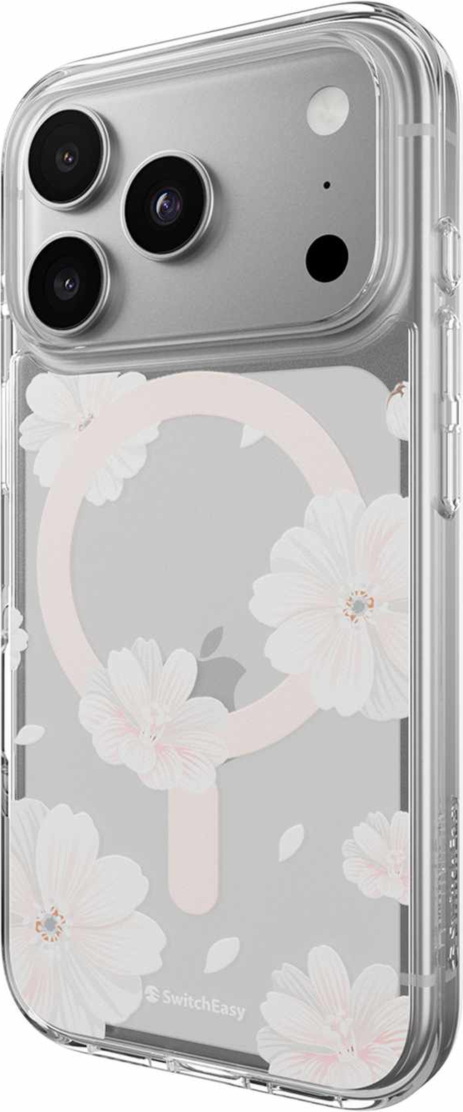 SwitchEasy SPH17P275PK25 Étui de Protection Style M Rose pour iPhone 18 Pro/17 Pro