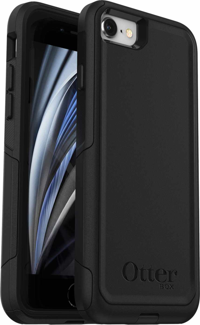 OtterBox - Commuter Case Black for iPhone SE/8/7