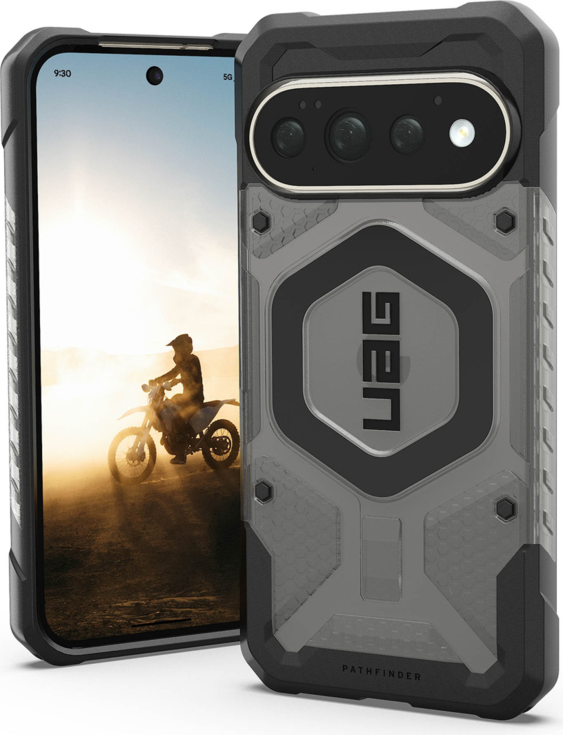 Google Pixel 11/11 Pro UAG Pathfinder Clear w/Magnet Case - Ash/Black