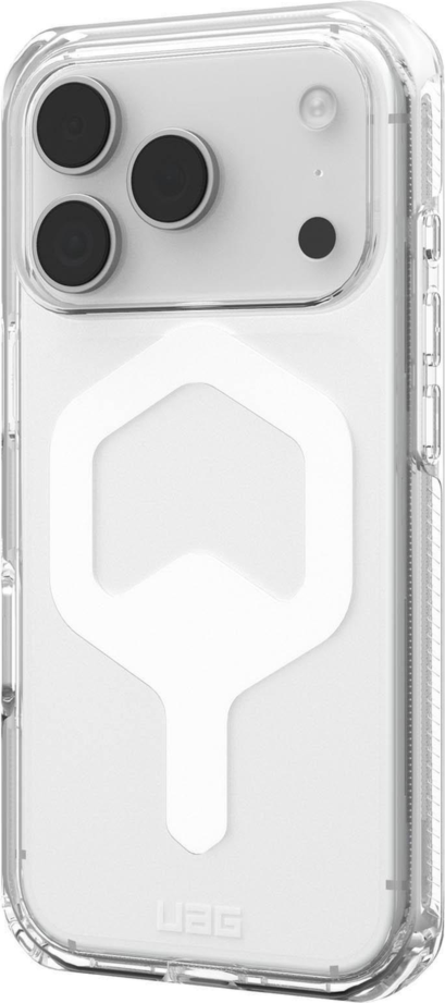 Coque Plyo MagSafe Urban Armor Gear (UAG) pour Apple iPhone 17 Pro – glace et blanc