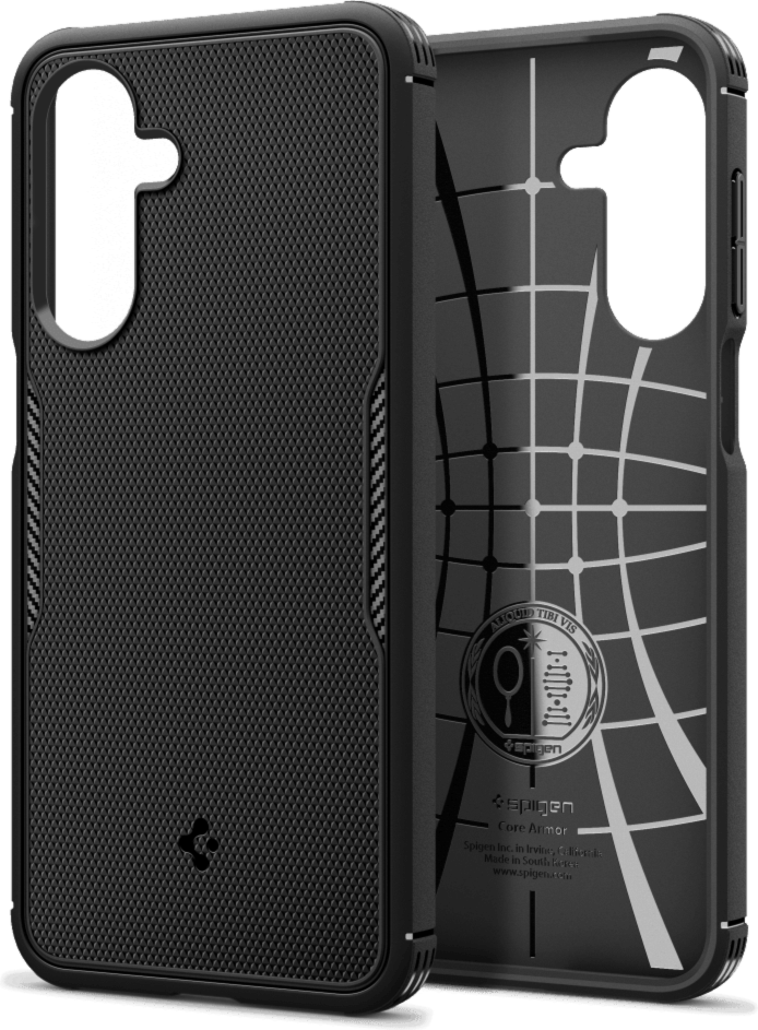 Spigen ACS10109 Étui Core Armor Noir Mat pour Samsung Galaxy A17 5G