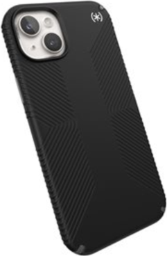 Speck Presidio2 Grip with Magsafe for iPhone 15 Plus/14 Plus, Black