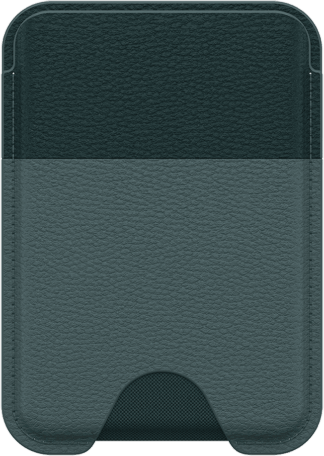 OtterBox - Symmetry Cactus Leather MagSafe Wallet - Juniper Sprig