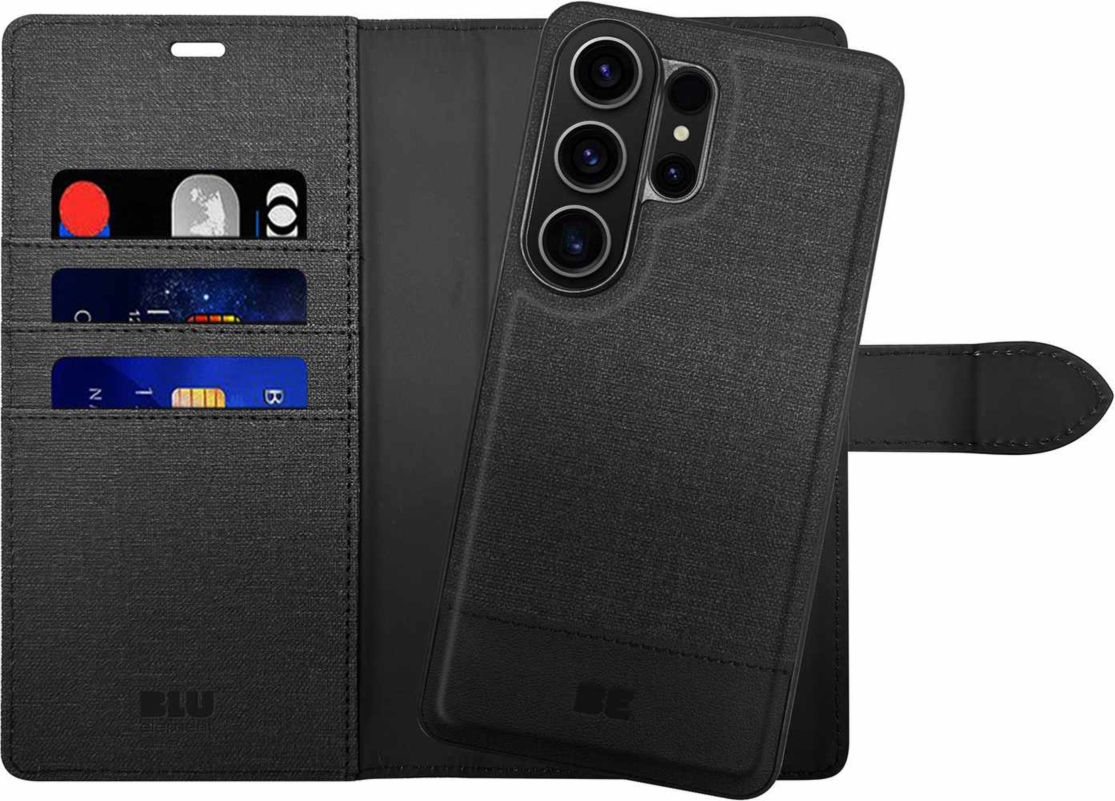 Blu Element BEF21S263 ÉtuiFolio 2-en-1 Noir pour Samsung Galaxy S26 Ultra