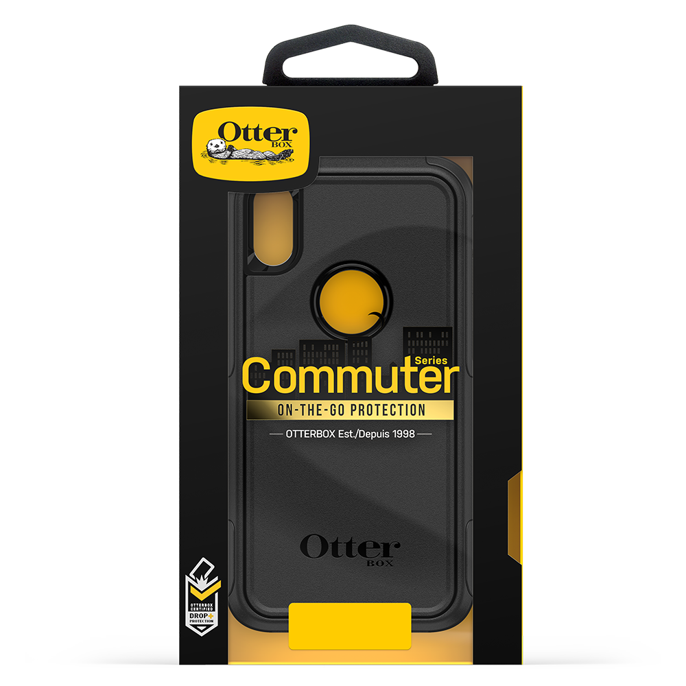Otterbox - iPhone XR Commuter Case - Black