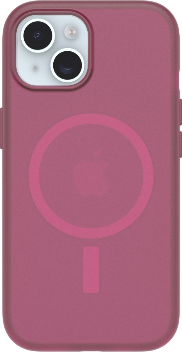Coque Symmetry Soft-Touch Cœur en verre pour iPhone 16