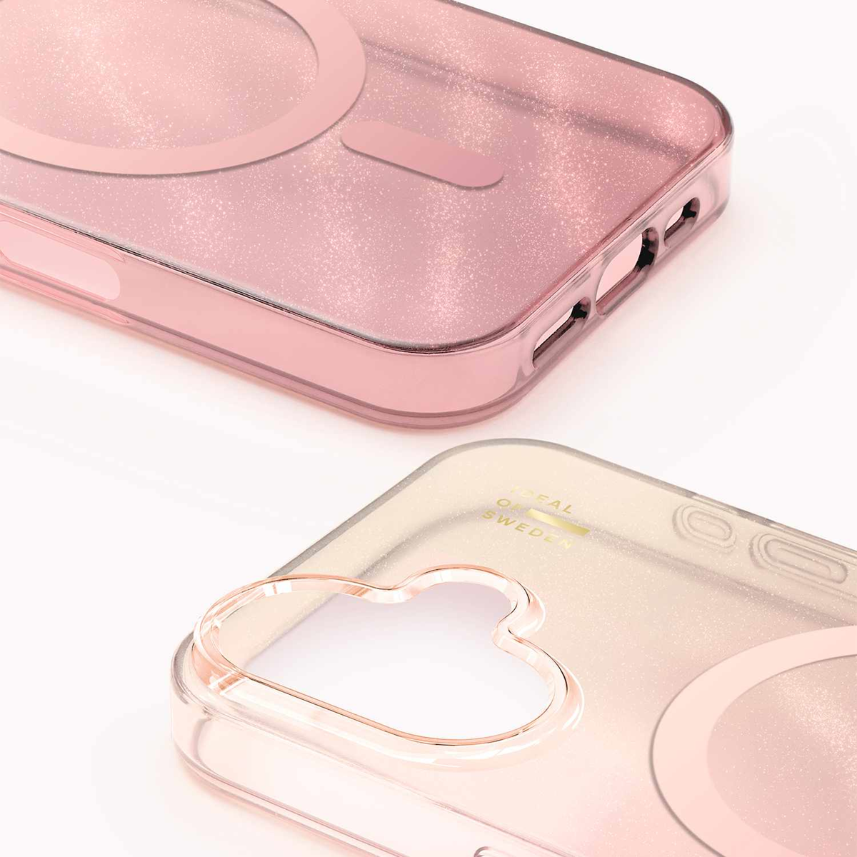 Ideal of Sweden - Clear MagSafe Case Rose Blush for iPhone 17