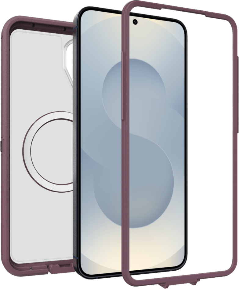 OtterBox - Coque magnétique Defender Pro XT transparente pour Samsung Galaxy S26 Plus - Violet mystère