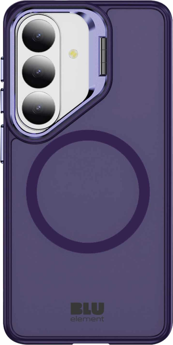 Blu Element BECKS268 Étui Chromatic Kick avec Magnets Violet Foncé pour Samsung Galaxy S26+