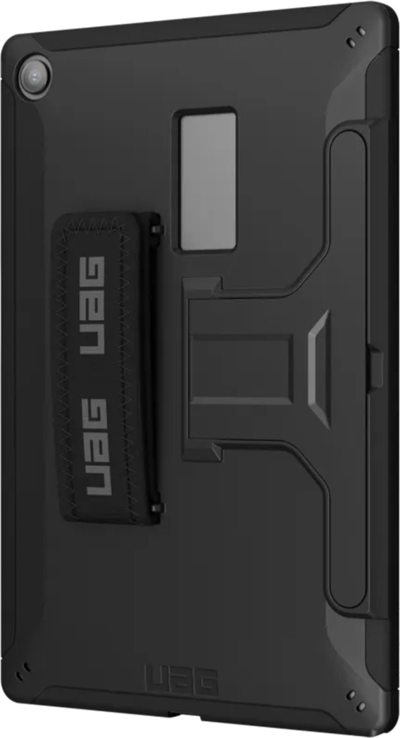 Galaxy Tab A9+ UAG Scout w/Kickstand and Handstrap Series Case - Black
