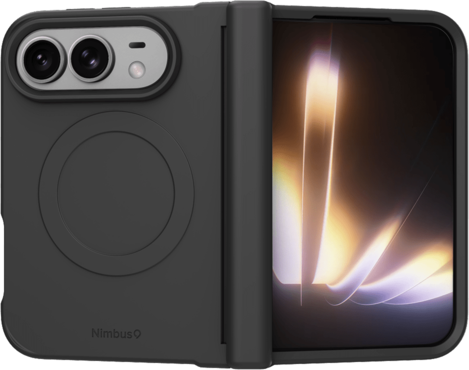 Nimbus9 N9ALFLIPH18FLDBLK Étui Alto 2 Pliable Noir pour iPhone Duo