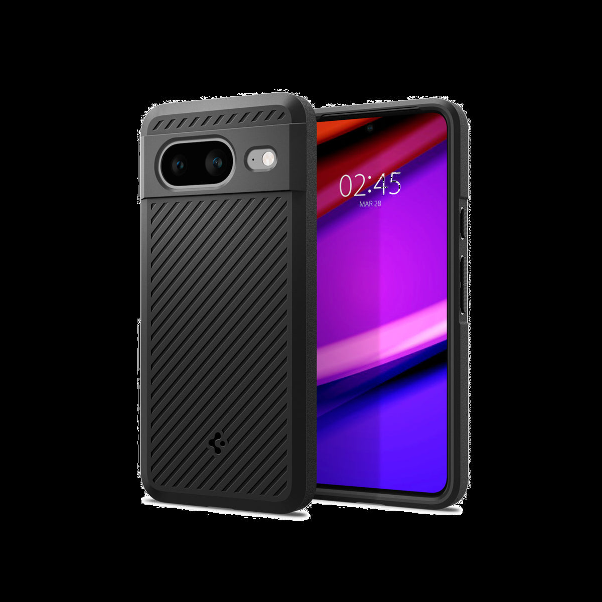 Spigen Core Armor pour Pixel 8 - Noir Mat