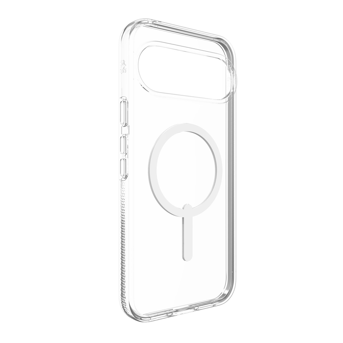 Strengthened with Graphene, ZAGG's Crystal Palace Snap series case combines a slim, crystal-clear profile with up to 13 ft drop protection and strong built-in magnets for magnetic accessories.