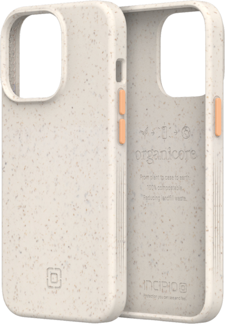 Incipio - Organicore Case For Apple Iphone 13 Pro - Natural And Peach