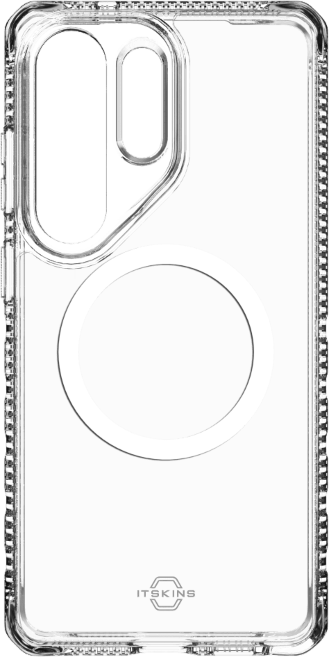 ITSKINS SGYUHMACRTRSP Étui Hybrid_R Clear avec Magnets pour Samsung Galaxy 6.9