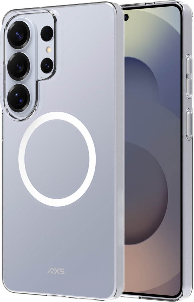 Coque fine AXS compatible MagSafe pour Samsung Galaxy S26 Ultra | Transparente