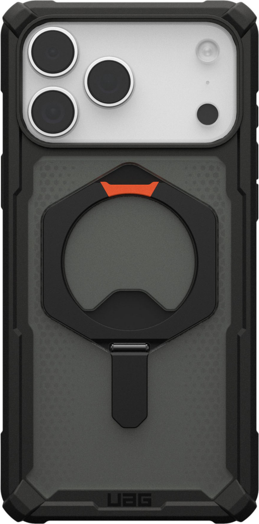 Urban Armor Gear (UAG) - Plasma XTE MagSafe Case for Apple iPhone 17 Pro Max - Black and Pop Orange