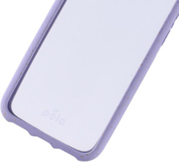 iPhone SE (2022/2020)/8 Pela Clear/Lavender Compostable Eco-Friendly Protective Case