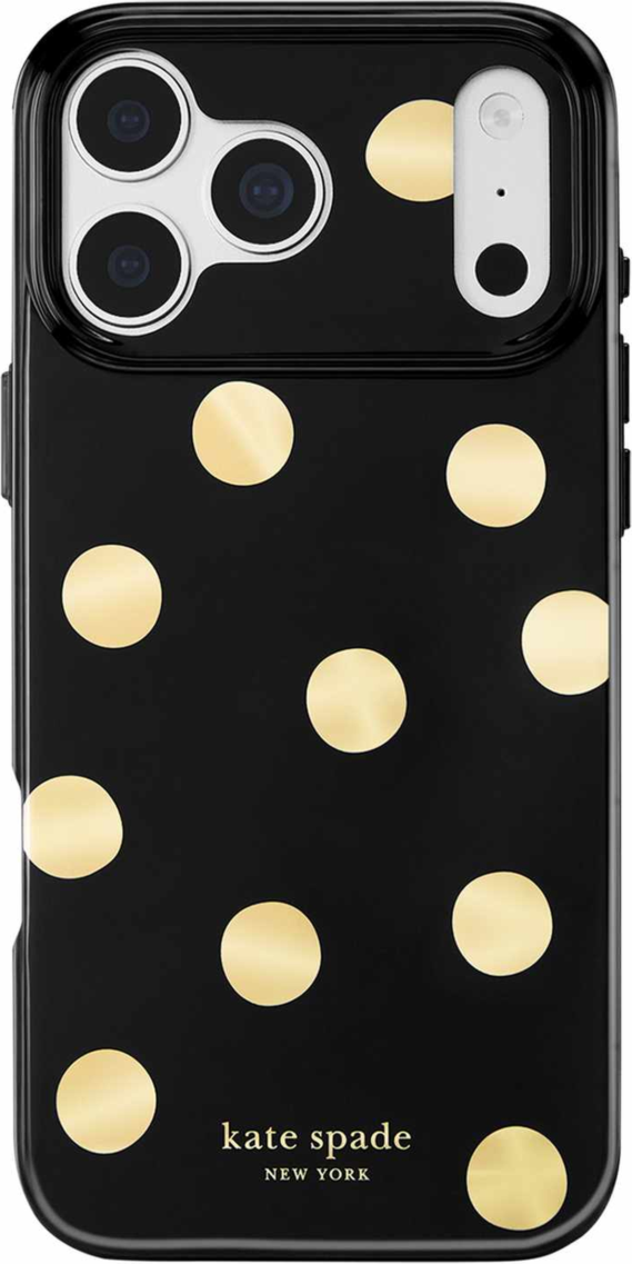 Kate Spade - Coque de protection MagSafe « Metallic Classic Dot » pour iPhone 18 Pro Max/17 Pro Max