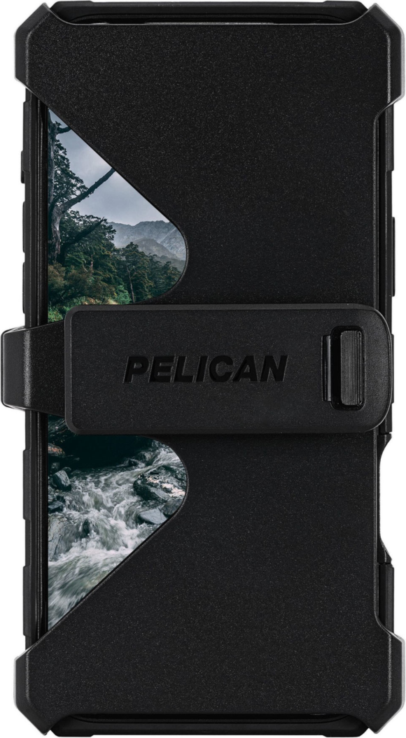 iPhone 17 Pro Max Pelican Shield MagSafe w/Holster Case - Carbon Fiber