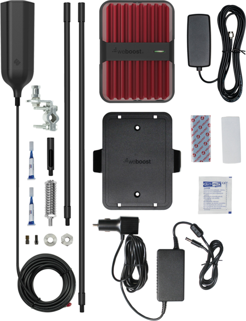 <p>5G ready, the weBoost Drive Reach OTR is a powerful in-vehicle/semi-truck signal booster engineered to improve cellular signal while on the road.</p>