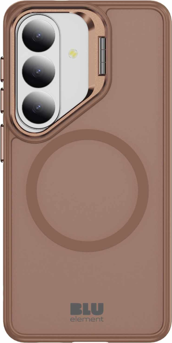 Blu Element BECKS2610 Étui Chromatic Kick avec Magnets Brun pour Samsung Galaxy S26+