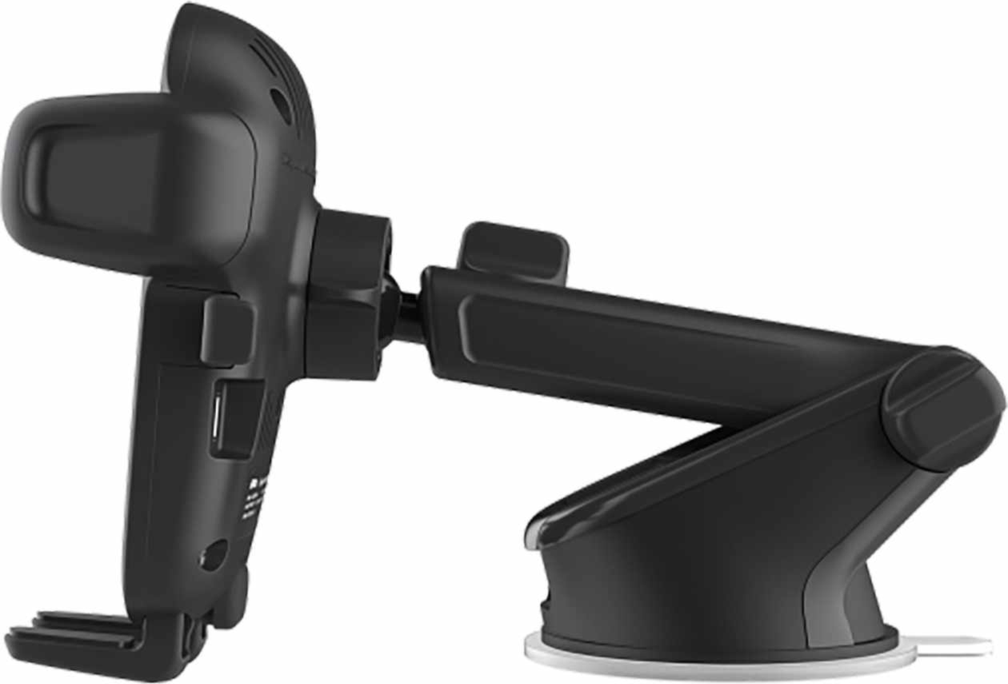 Mounts to windshield, dash or console.